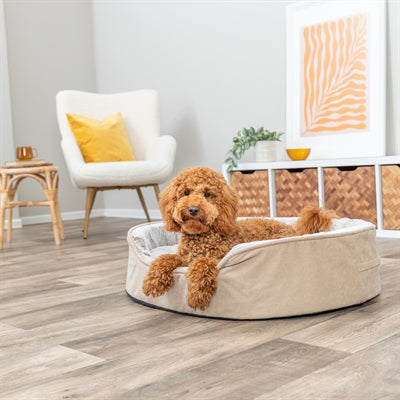 Eik orthopedische hondenmand – beige/crème