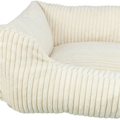 Duin orthopedische hondenmand – ribfluweel crème