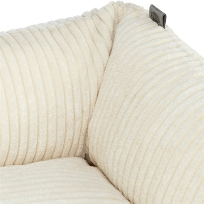 Duin orthopedische hondenmand – ribfluweel crème
