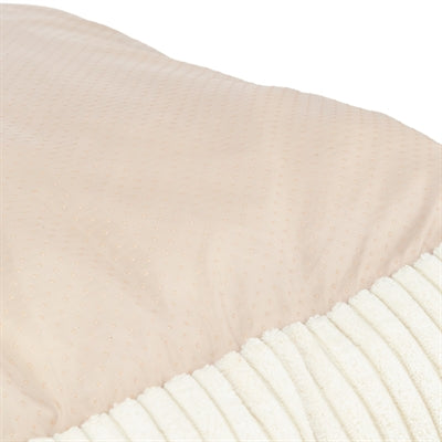 Duin orthopedische hondenmand – ribfluweel crème