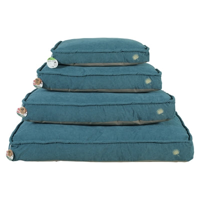 Nacht hondenkussen – ribfluweel blauw